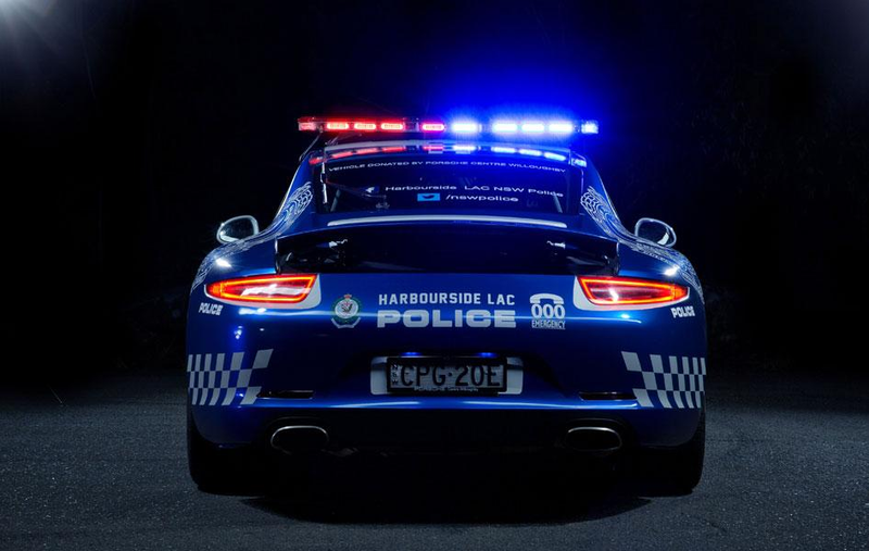 Illustration for article titled Australian Cops Got This Ominously Beautiful Porsche 911 Police Car